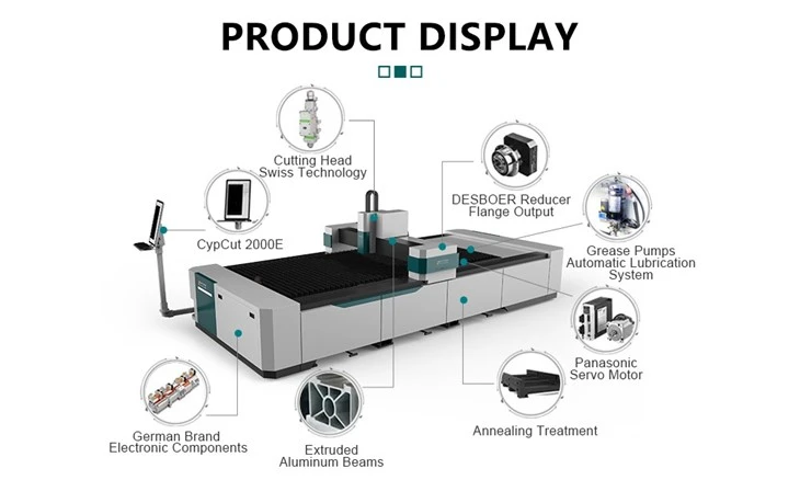 Factory Price 3015 Single Platform Fiber Laser Cutting Machine